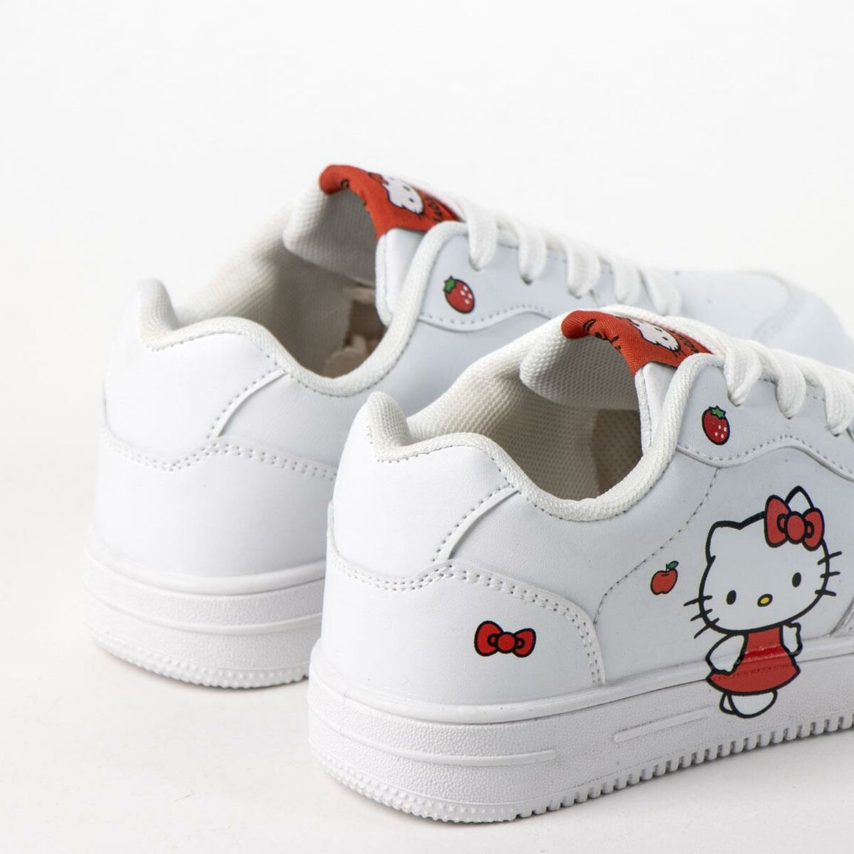 Zapatillas Deportivas Infantiles Hello Kitty Blanco