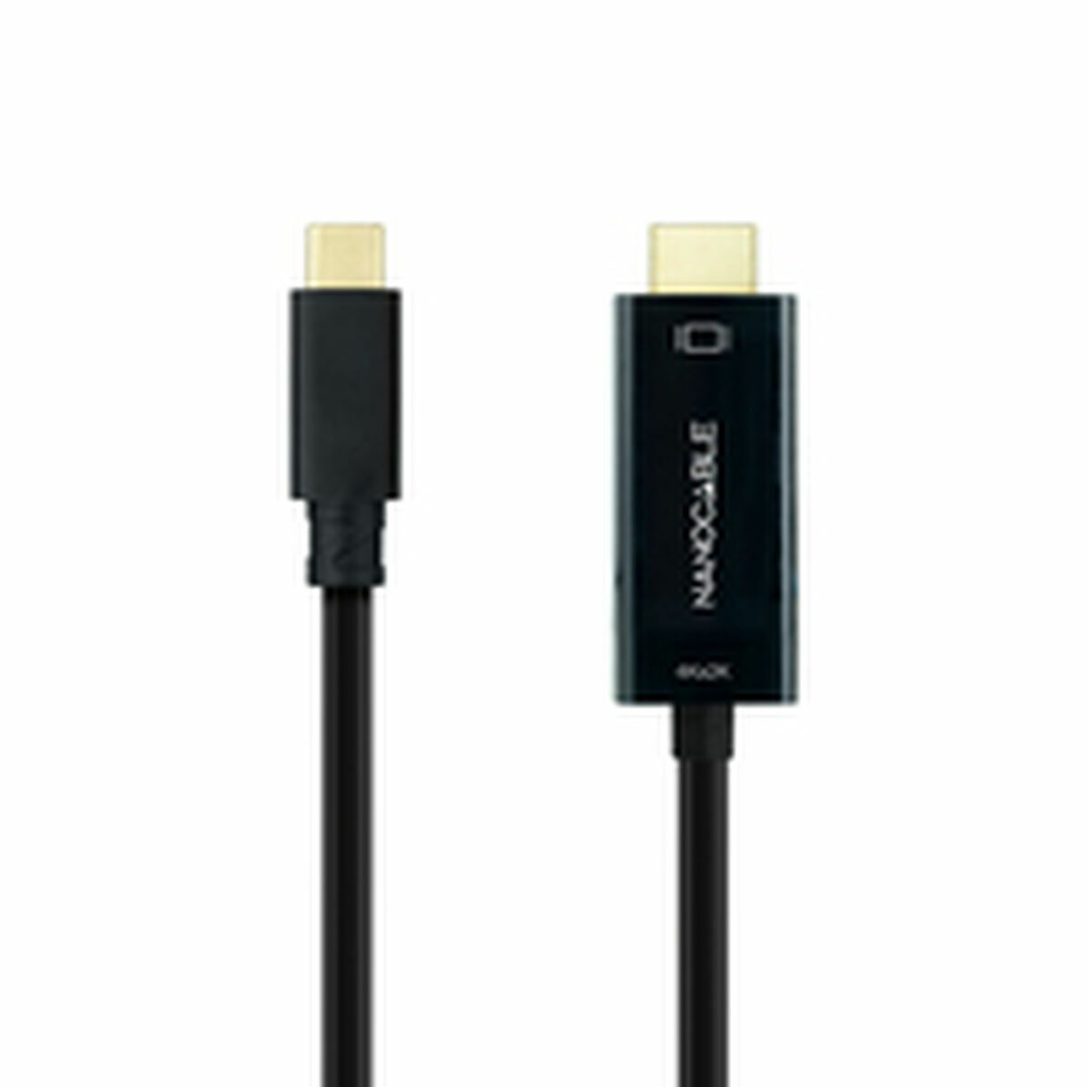 Cable USB-C a HDMI NANOCABLE 10.15.5135 Negro 5 m