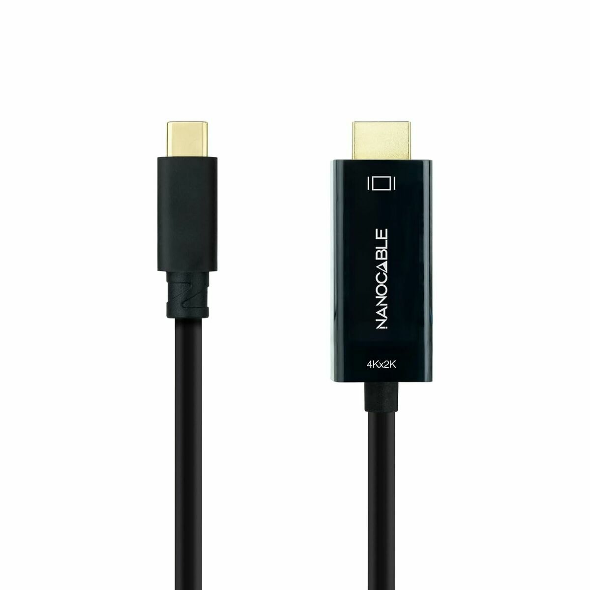 Cable USB-C a HDMI NANOCABLE 10.15.5135 Negro 5 m