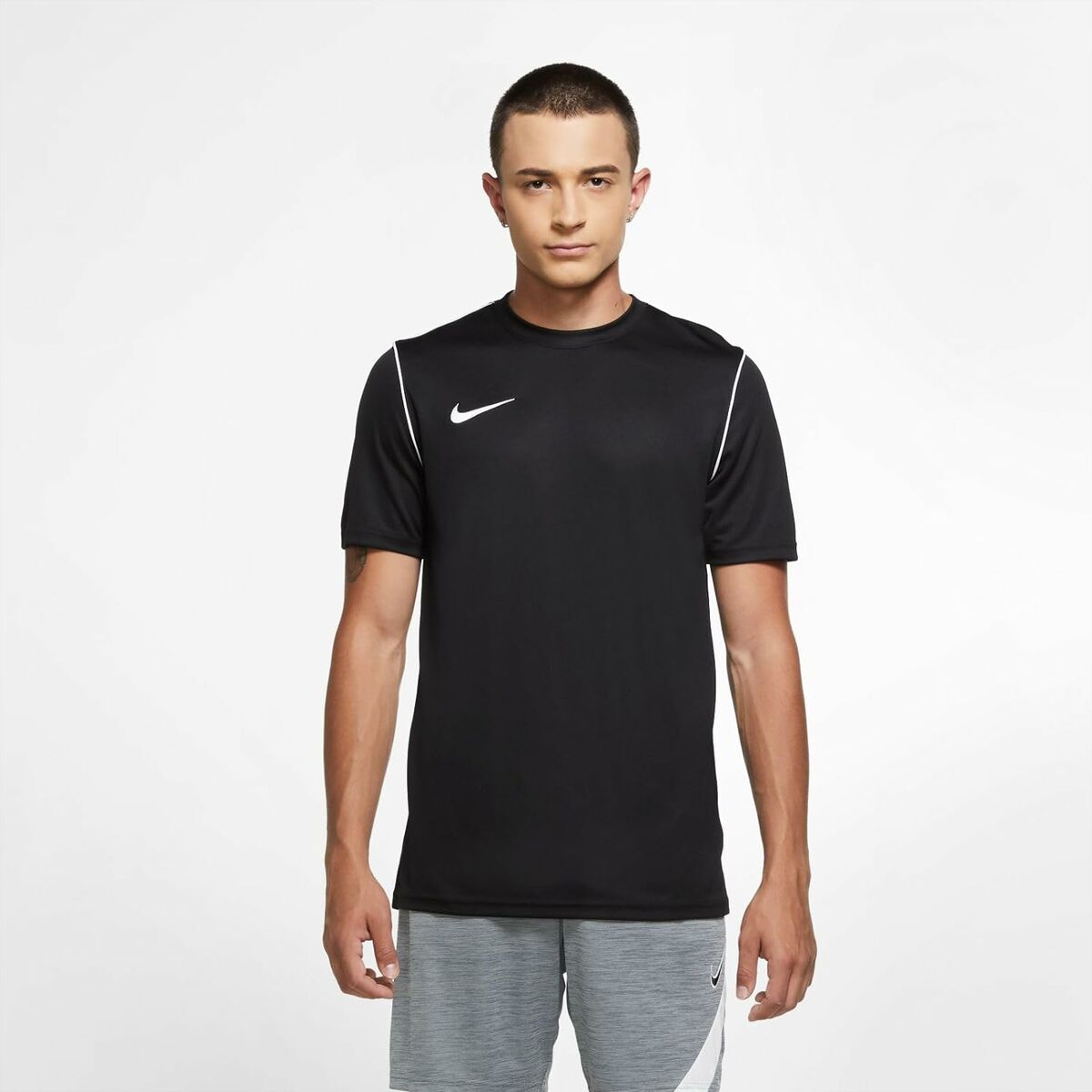 Camiseta de Manga Corta Hombre Nike DRI FIT BV6883 010 Negro