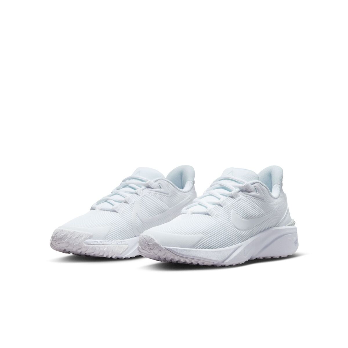 Zapatillas Deportivas Infantiles Nike STAR RUNNER 4 NN GS DX7615 100 Blanco