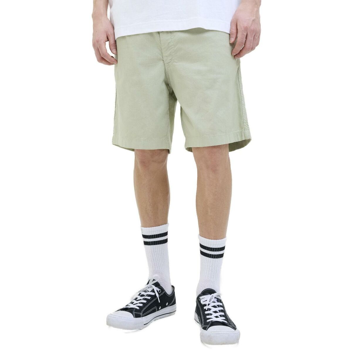 Pantalones Cortos de Hombre Jack & Jones JPSTJAIDEN CAMPAIGN HYBRIDBONDISHORT SRT 12274968 Verde