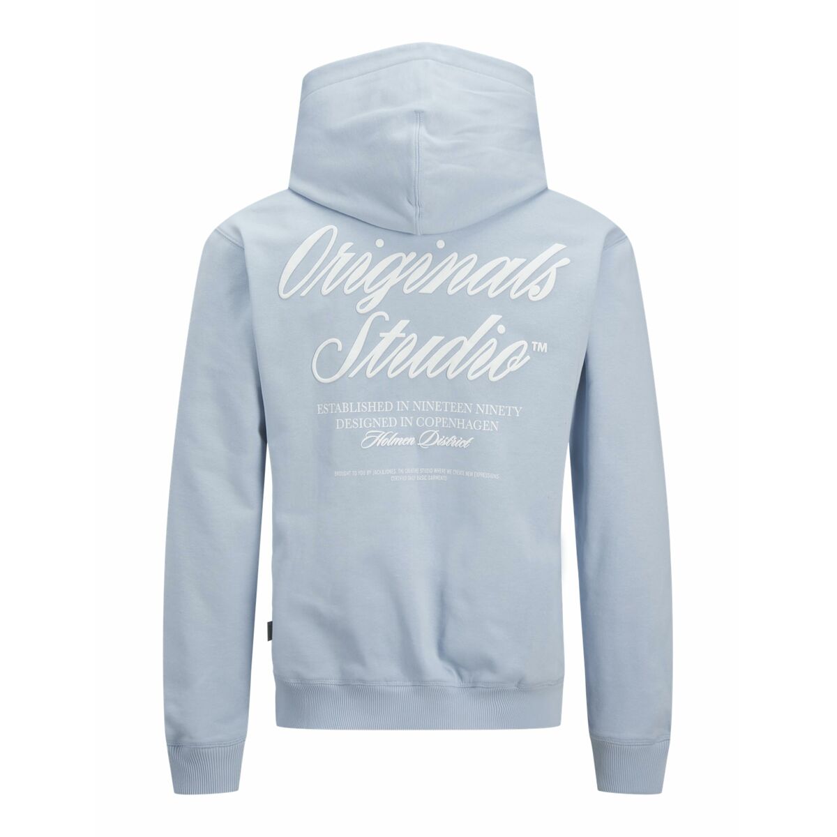Sudadera con Capucha Hombre Jack & Jones JORNORREBRO TYPO BACK SWEAT HOOD SN 12283054 Azul