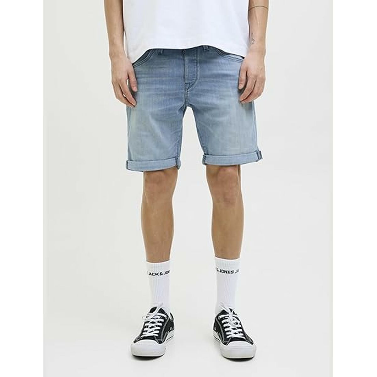 Pantalones Cortos de Hombre Jack & Jones JJIRICK JJFOX SHORTS CB 310 SN 12269608 Azul