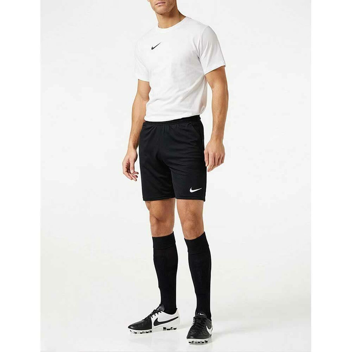 Pantalones Cortos Deportivos para Hombre Nike PARK 20 SHORT CW6152 010 Negro