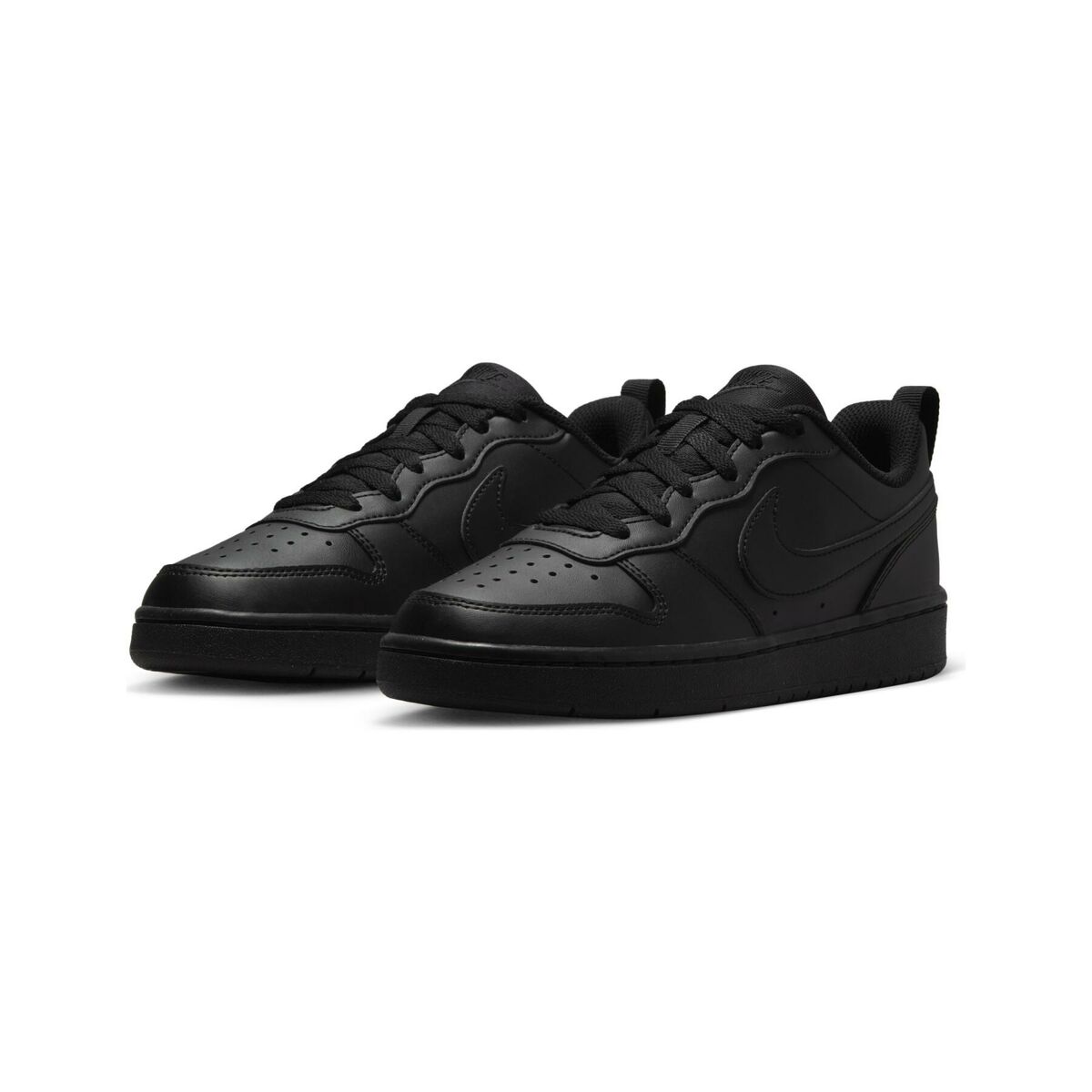 Zapatillas Casual Niño Nike COURT BOROUGH LOW RECRAFT BG DV5456 002 Negro
