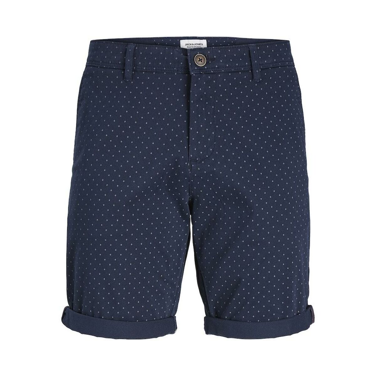 Pantalones Cortos de Hombre Jack & Jones JPSTBOWIE SHORTS SA PRINTED MID SN 12230336 Azul marino
