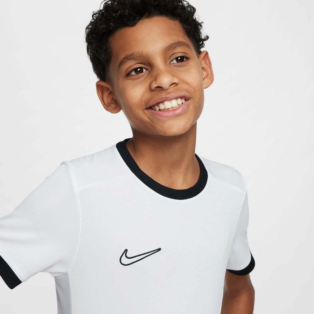 Camiseta de Manga Corta Infantil Nike NK DF ACD25 SS TOP FZ9758 100 Blanco