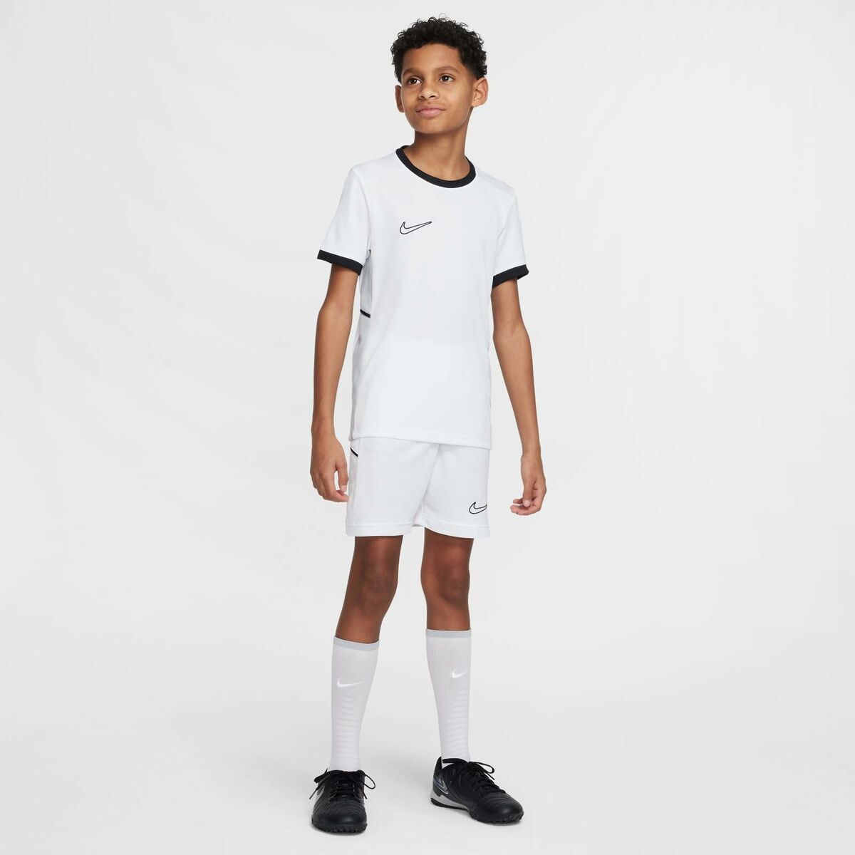 Camiseta de Manga Corta Infantil Nike NK DF ACD25 SS TOP FZ9758 100 Blanco