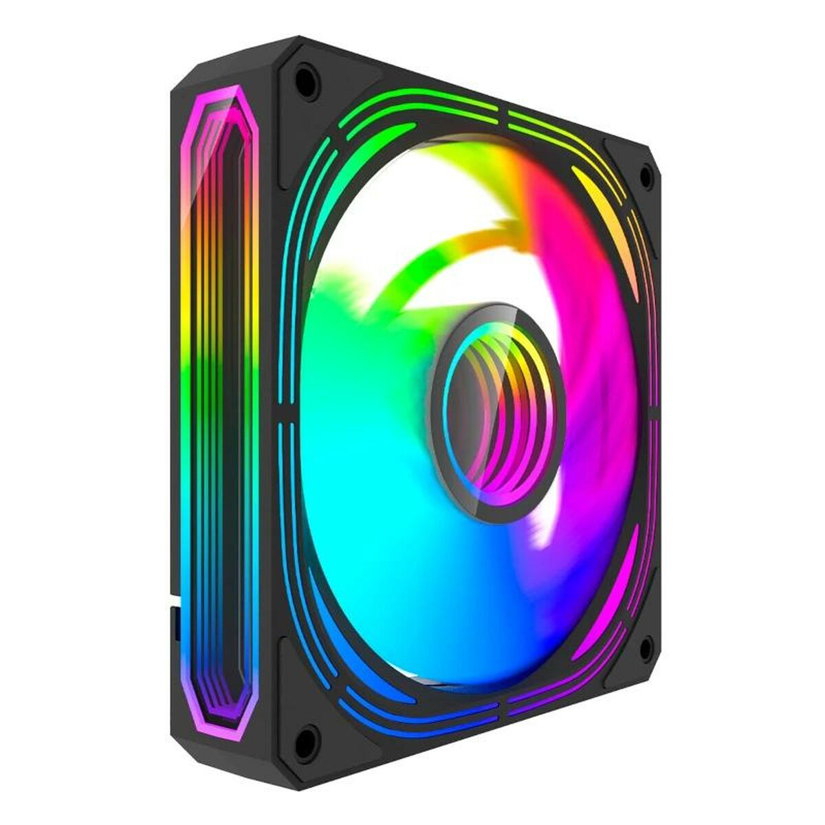 Ventilador de Caja CoolBox KIT 4 Vent.12cm ARGB Infinity Pro Ø 12 cm