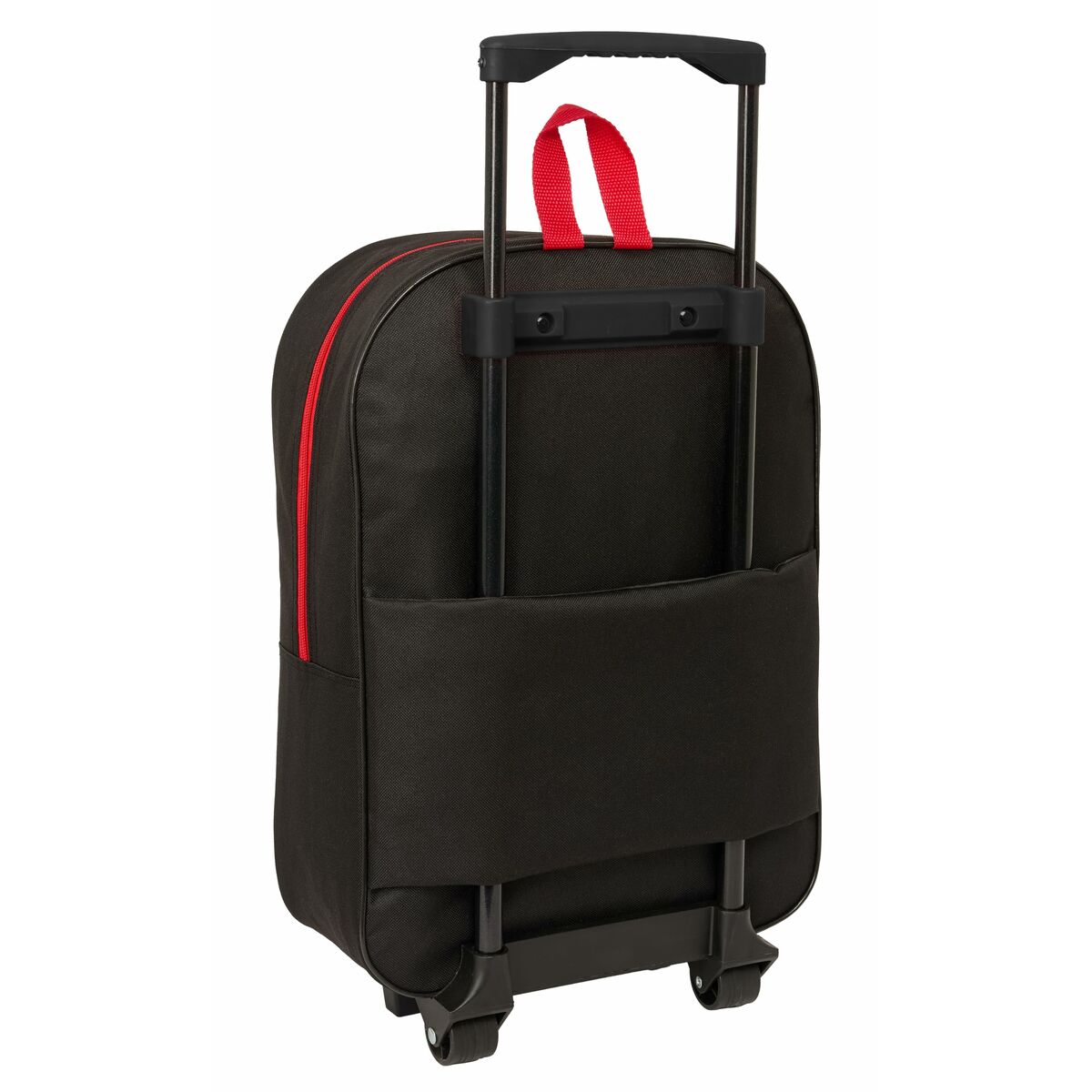 Mochila Escolar con Ruedas Spider-Man Negro Rojo 32 x 42 x 14 cm