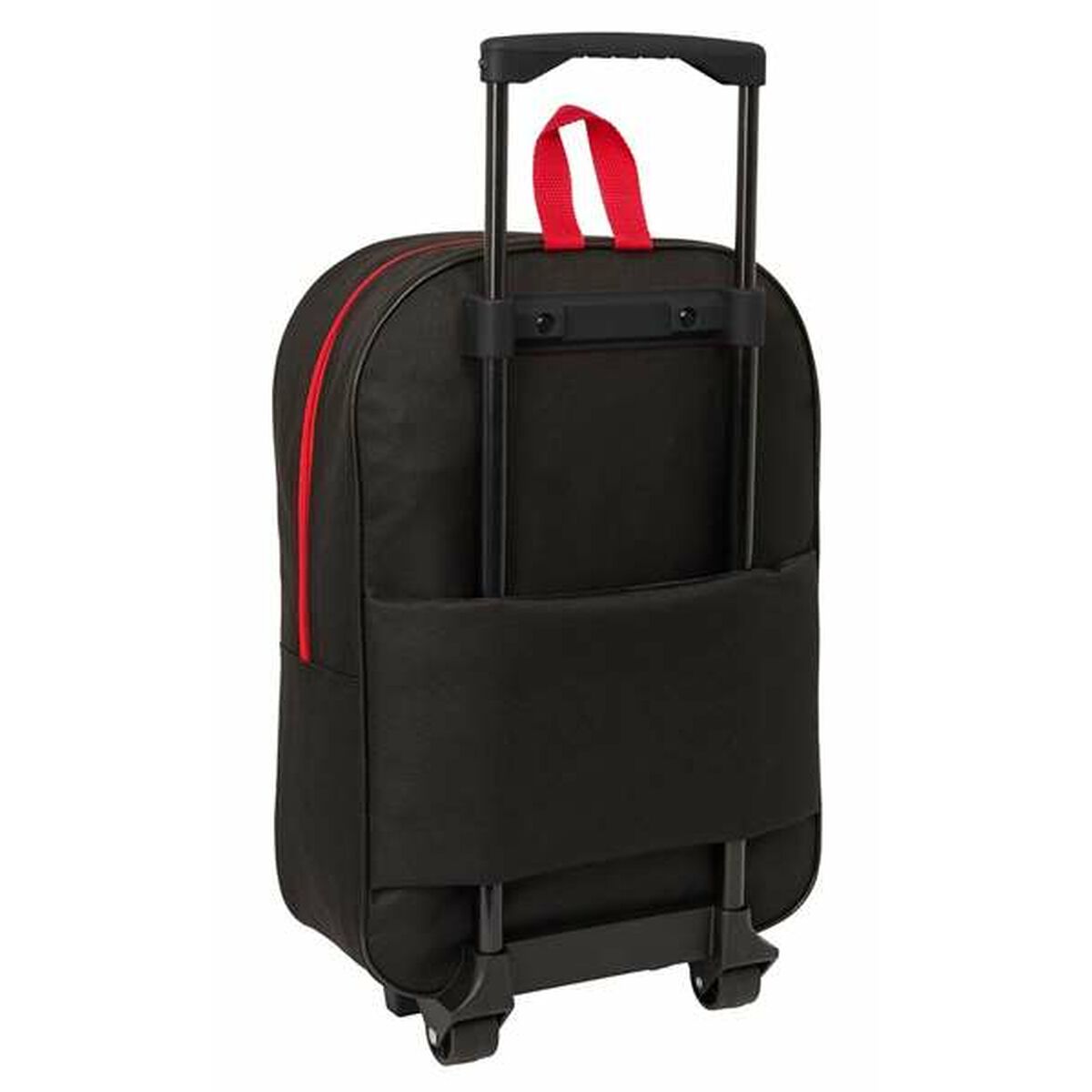 Mochila Escolar con Ruedas Spider-Man Negro Rojo 32 x 42 x 14 cm