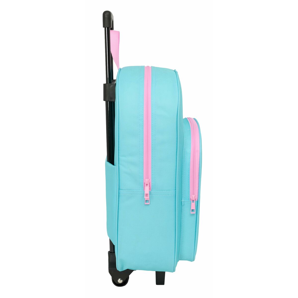 Mochila Escolar con Ruedas Stitch Azul 32 x 42 x 14 cm