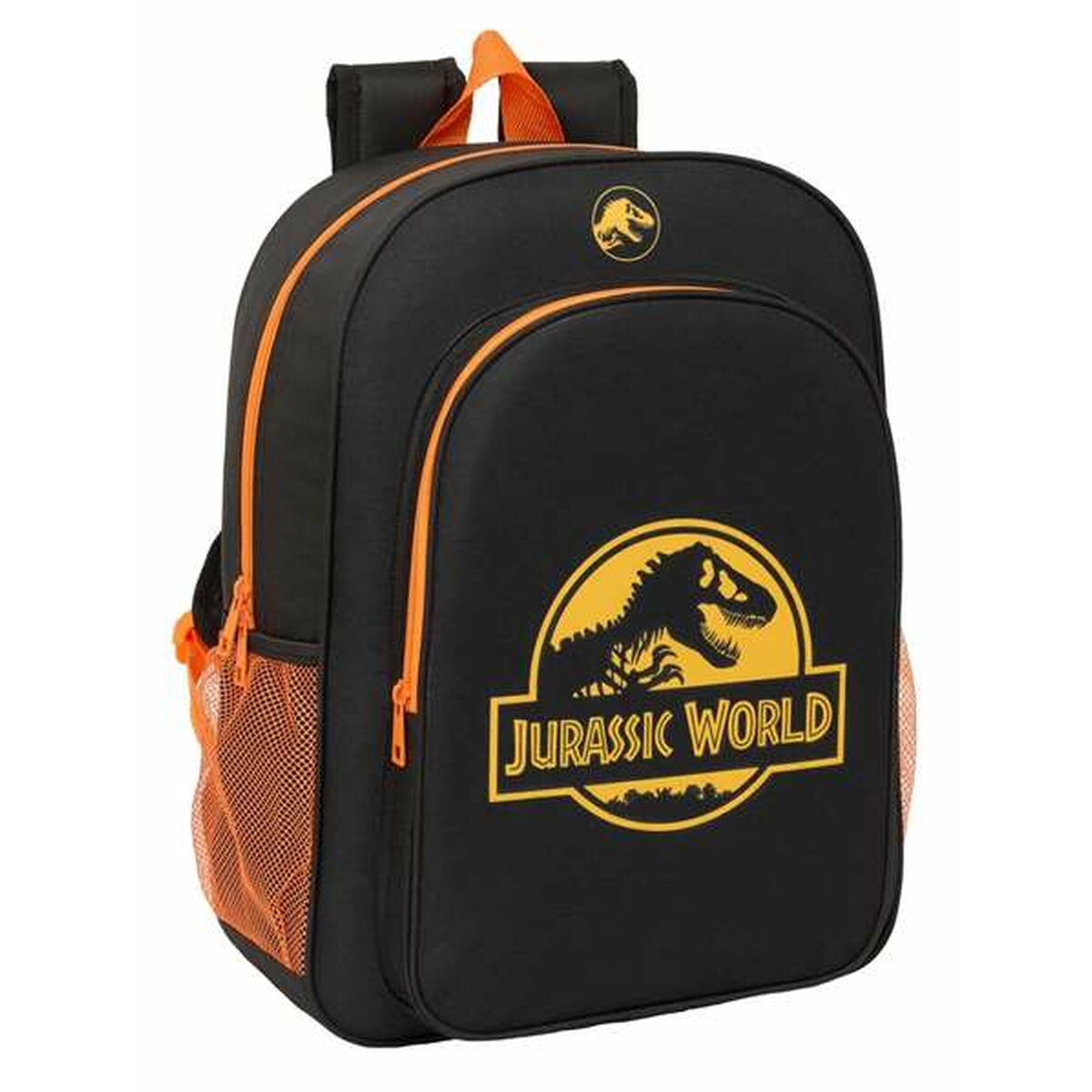 Mochila Escolar Jurassic World Negro 33 x 42 x 14 cm
