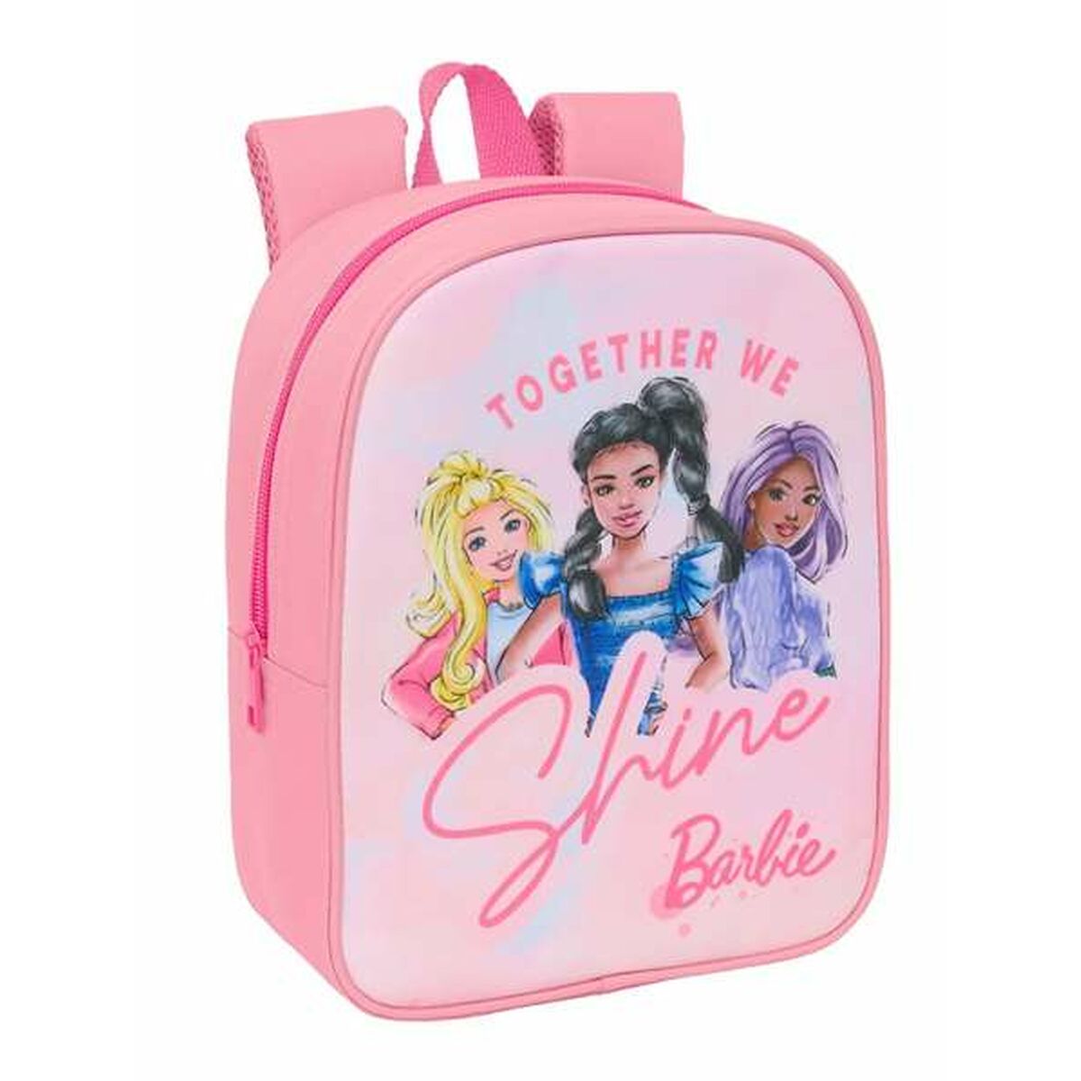 Mochila Escolar Barbie Rosa 22 x 27 x 10 cm