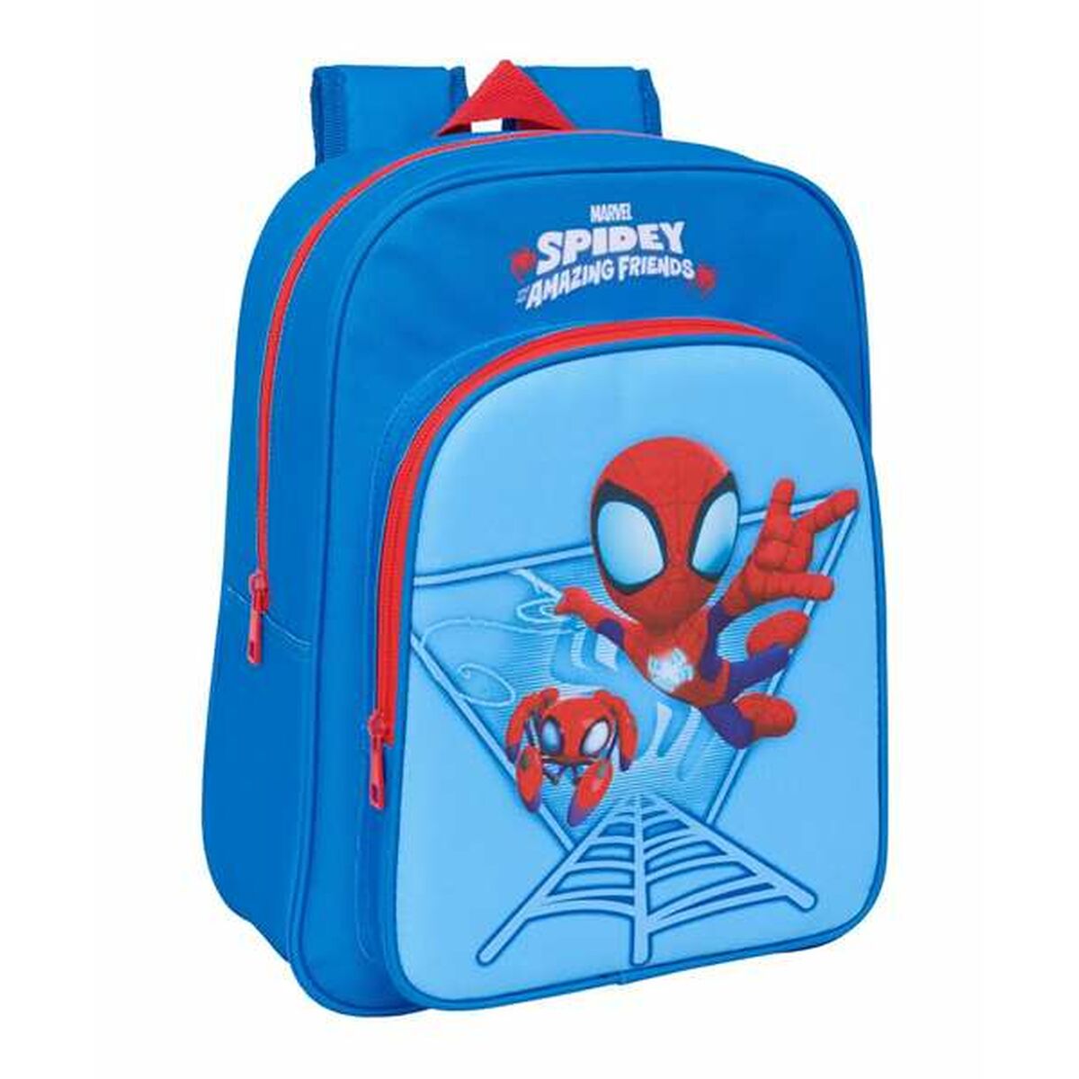 Mochila Escolar Spidey Azul 26 x 34 x 11 cm