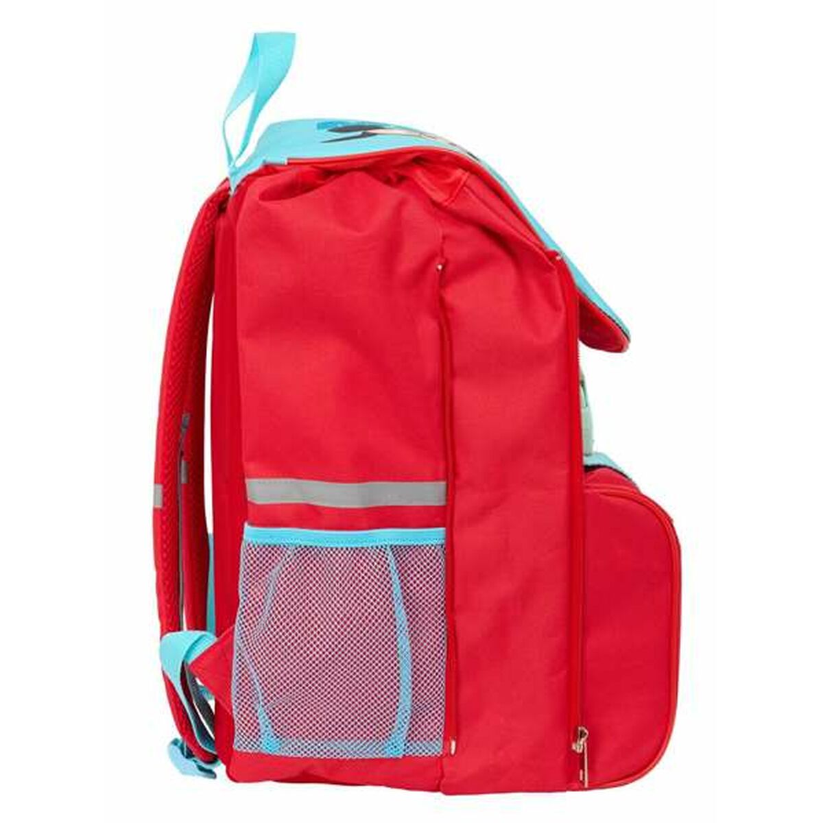 Mochila Escolar Mickey Mouse Azul Rojo 18,5 x 41 x 15 cm