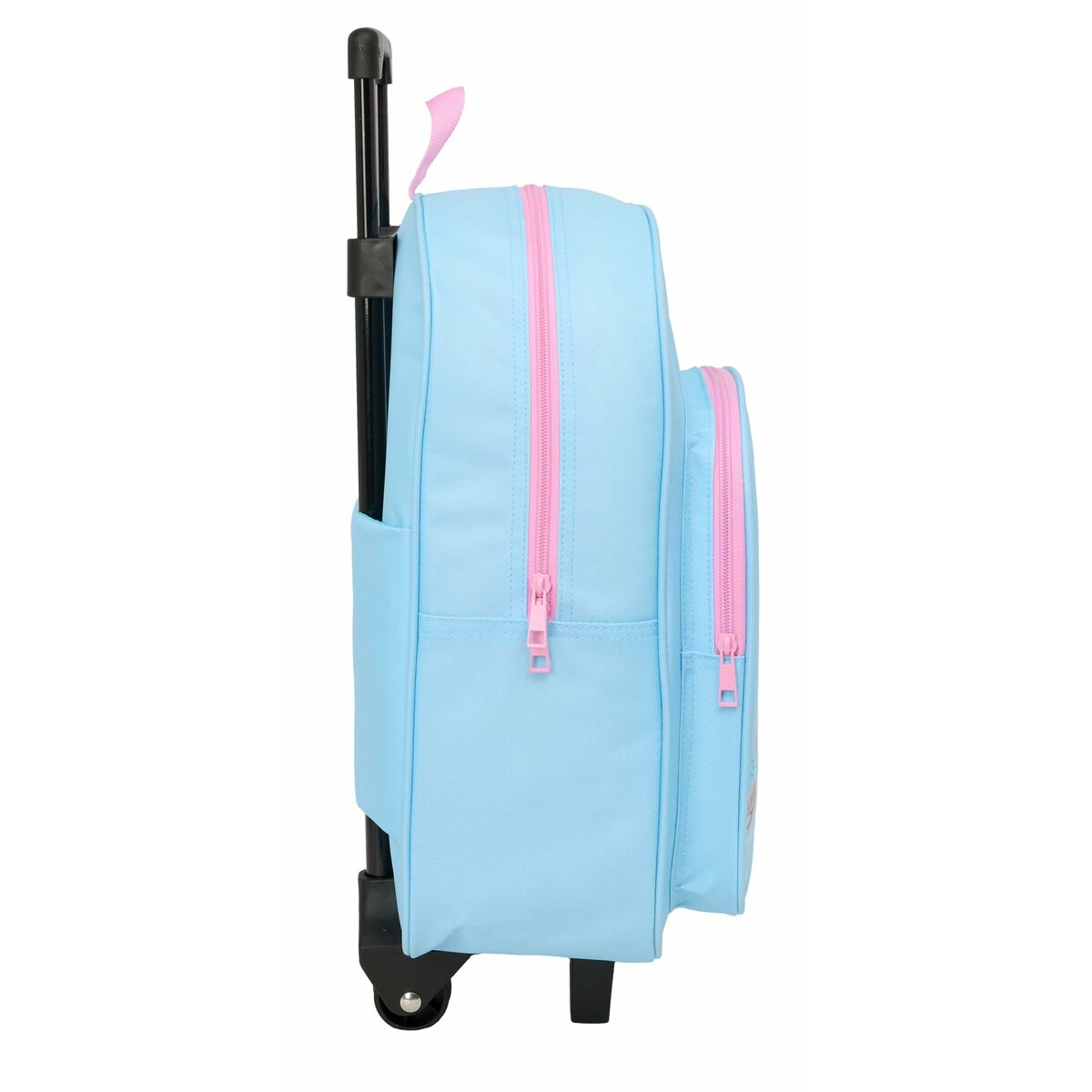 Mochila Escolar con Ruedas Frozen Azul Rosa 32 x 42 x 14 cm