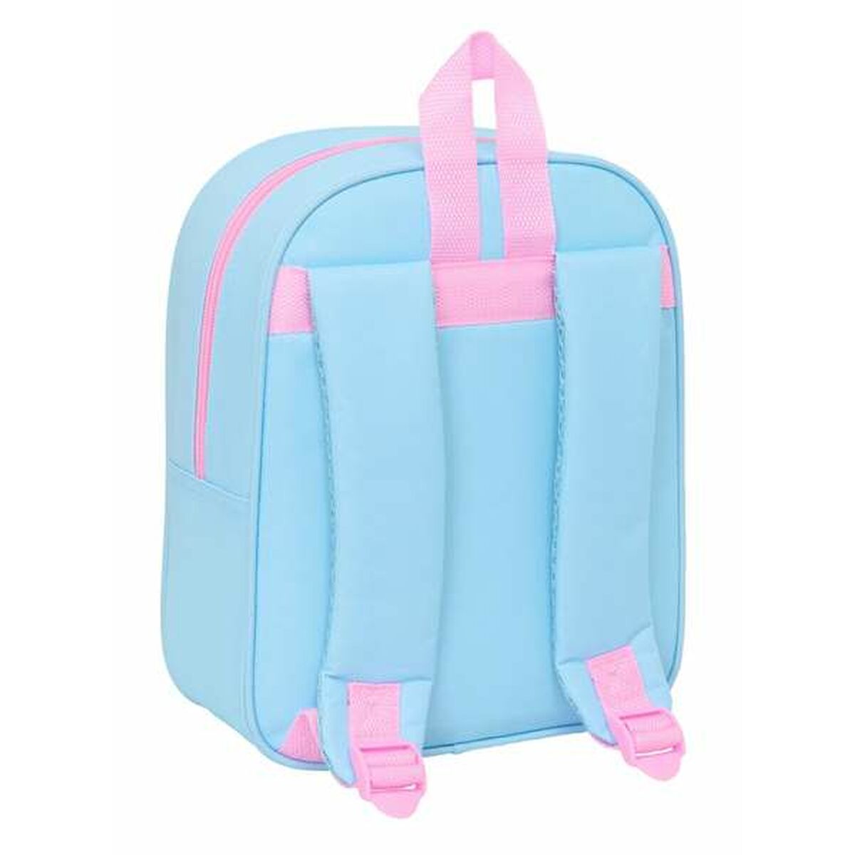 Mochila Escolar Frozen Azul Rosa 22 x 27 x 10 cm