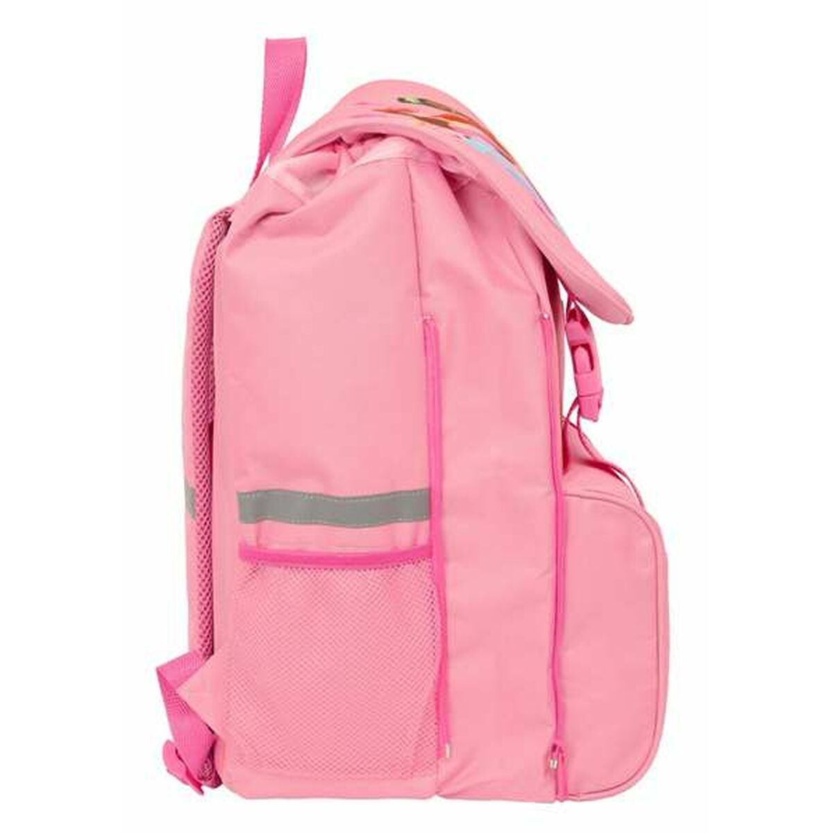 Mochila Escolar Disney Princess Rosa 18,5 x 41 x 15 cm