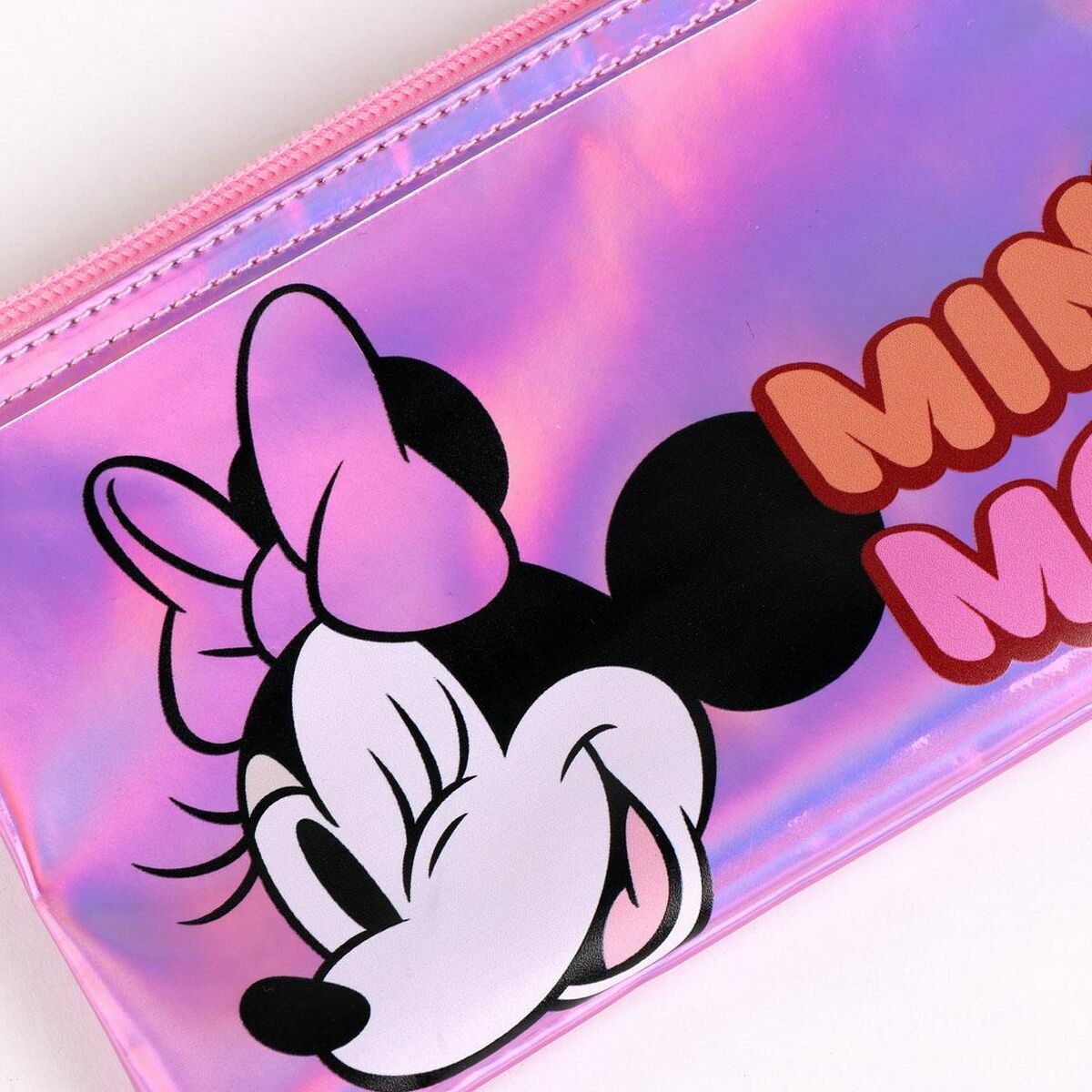 Estuche Escolar Minnie Mouse Rosa