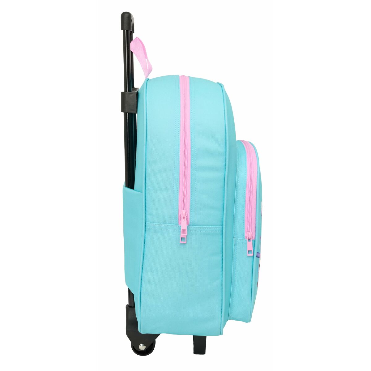 Mochila Escolar con Ruedas Gabby's Dollhouse Azul Rosa 32 x 42 x 14 cm