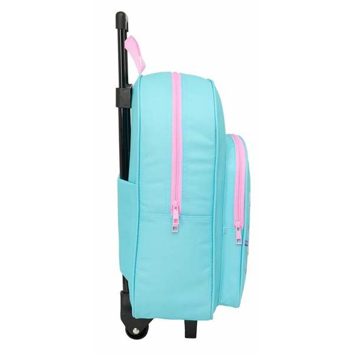 Mochila Escolar con Ruedas Gabby's Dollhouse Azul Rosa 32 x 42 x 14 cm