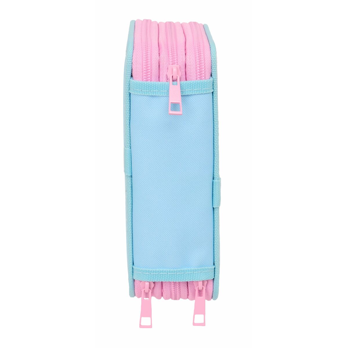 Plumier Triple Frozen Azul 12,5 x 19,5 x 5,5 cm 37 Piezas