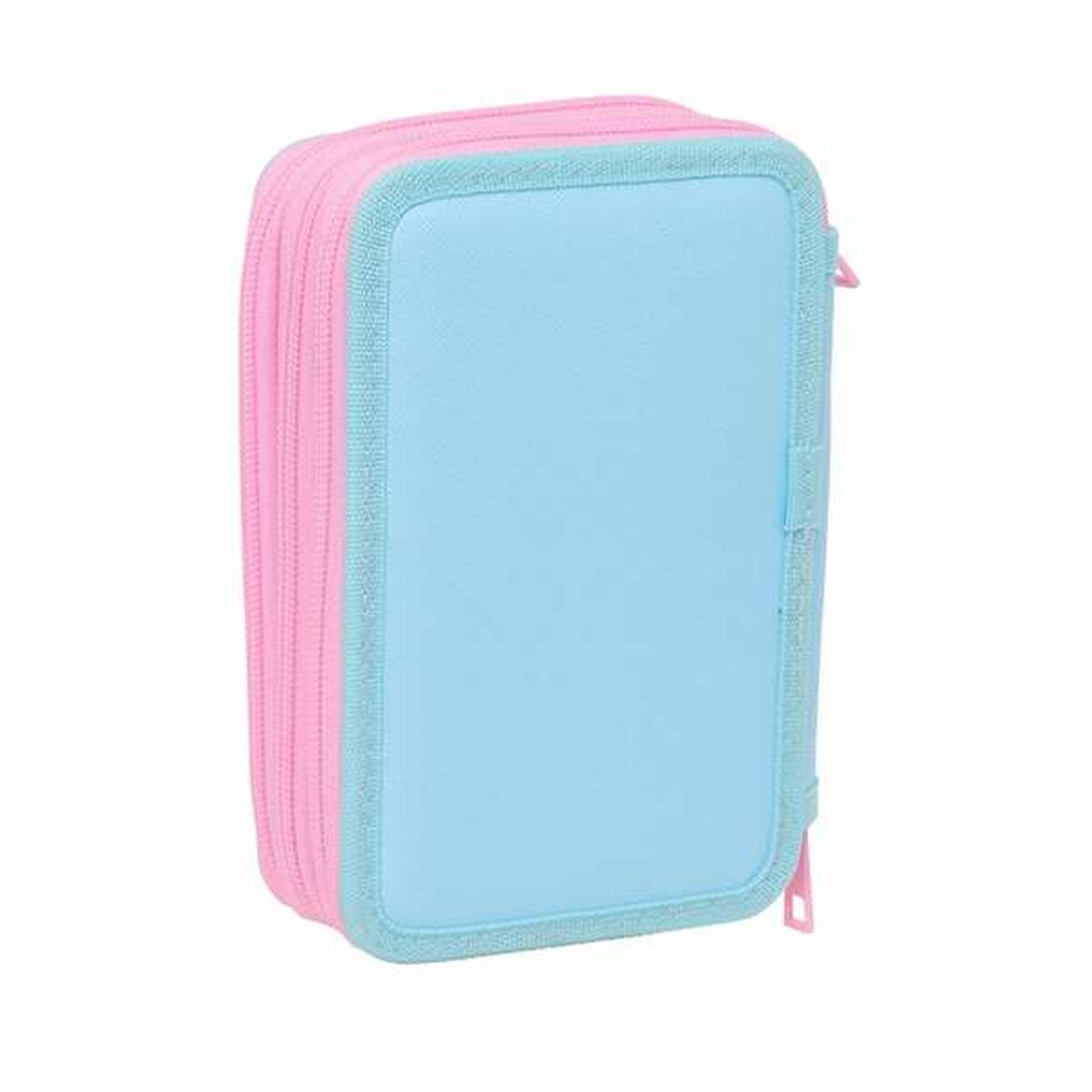 Plumier Triple Frozen Azul 12,5 x 19,5 x 5,5 cm 37 Piezas