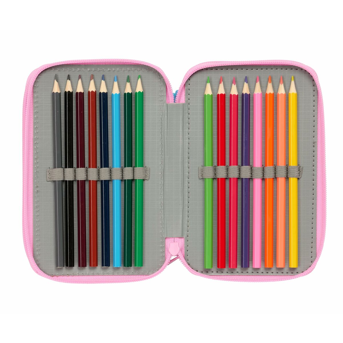 Plumier Triple Stitch Azul 12,5 x 19,5 x 5,5 cm 37 Piezas