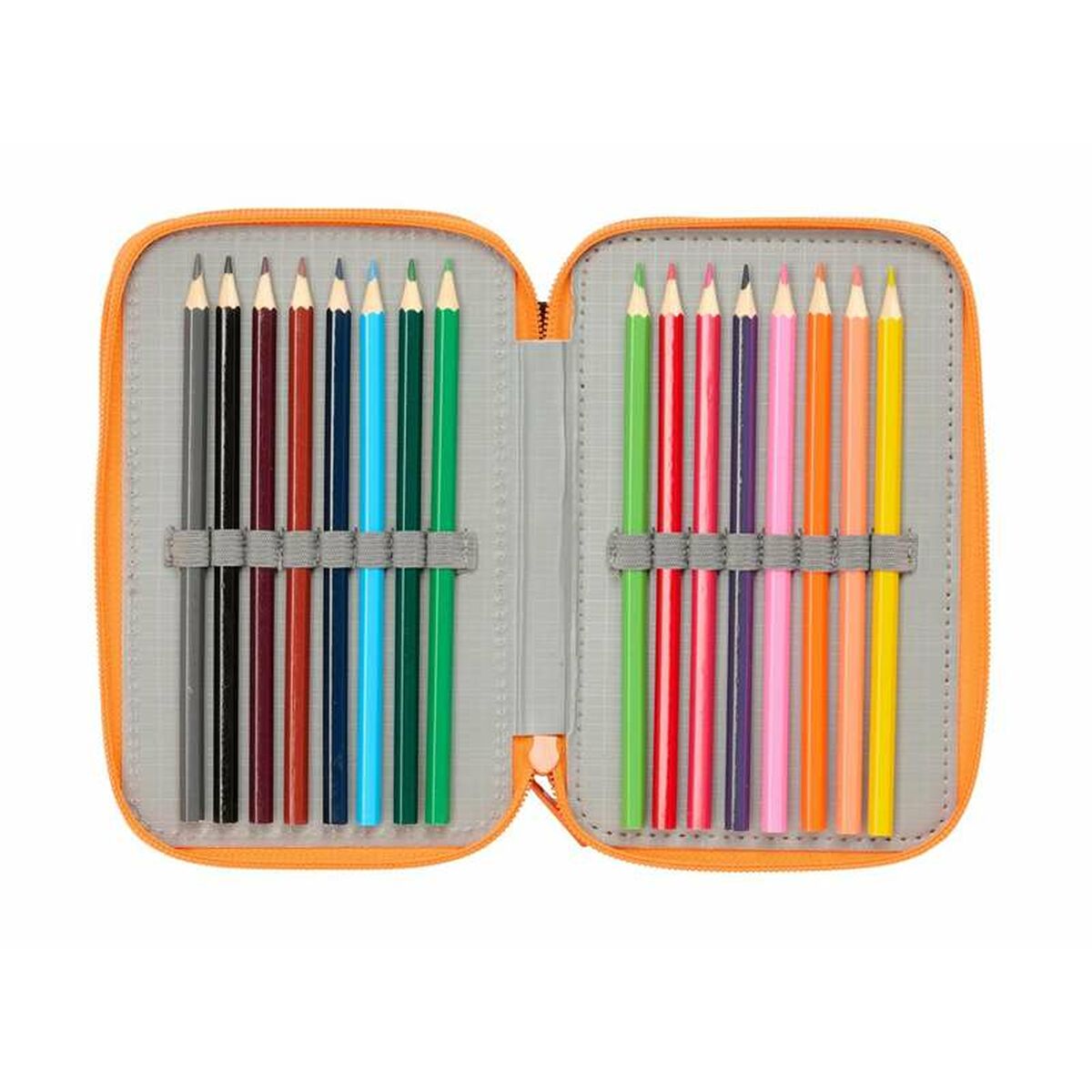 Plumier Triple Jurassic World Negro 12,5 x 19,5 x 5,5 cm 37 Piezas