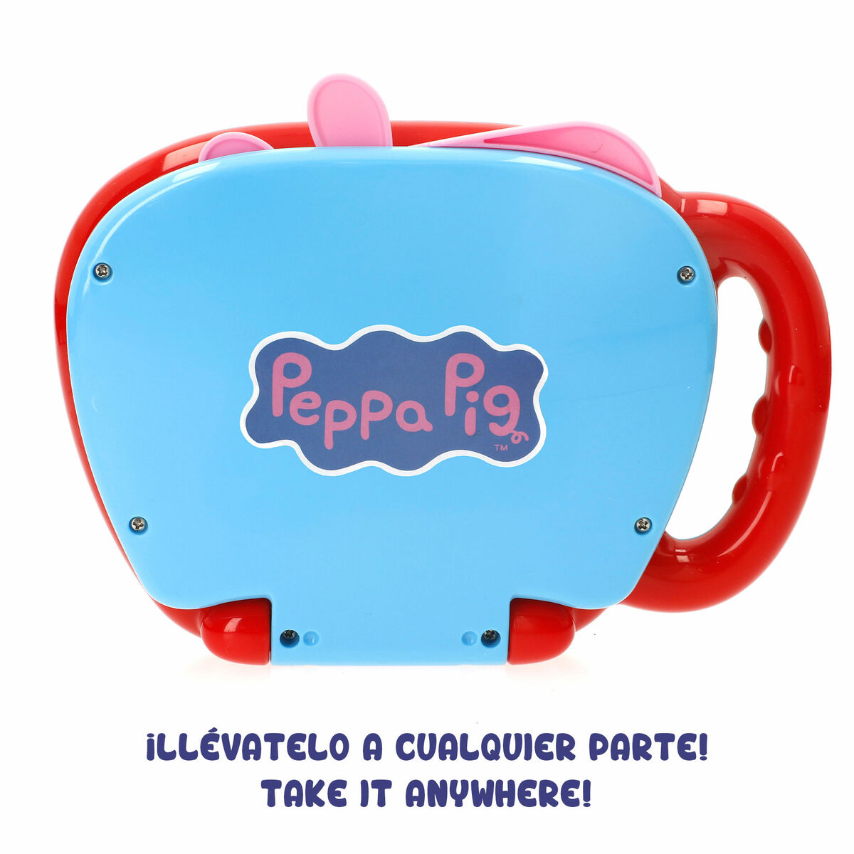 Ordenador de juguete Peppa Pig Inglés 20 x 17 x 14 cm Multicolor (4 Unidades)