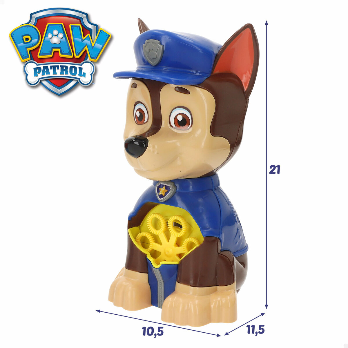Cámara de fotos infantil The Paw Patrol 10,5 x 21 x 11,5 cm Multicolor (4 Unidades)