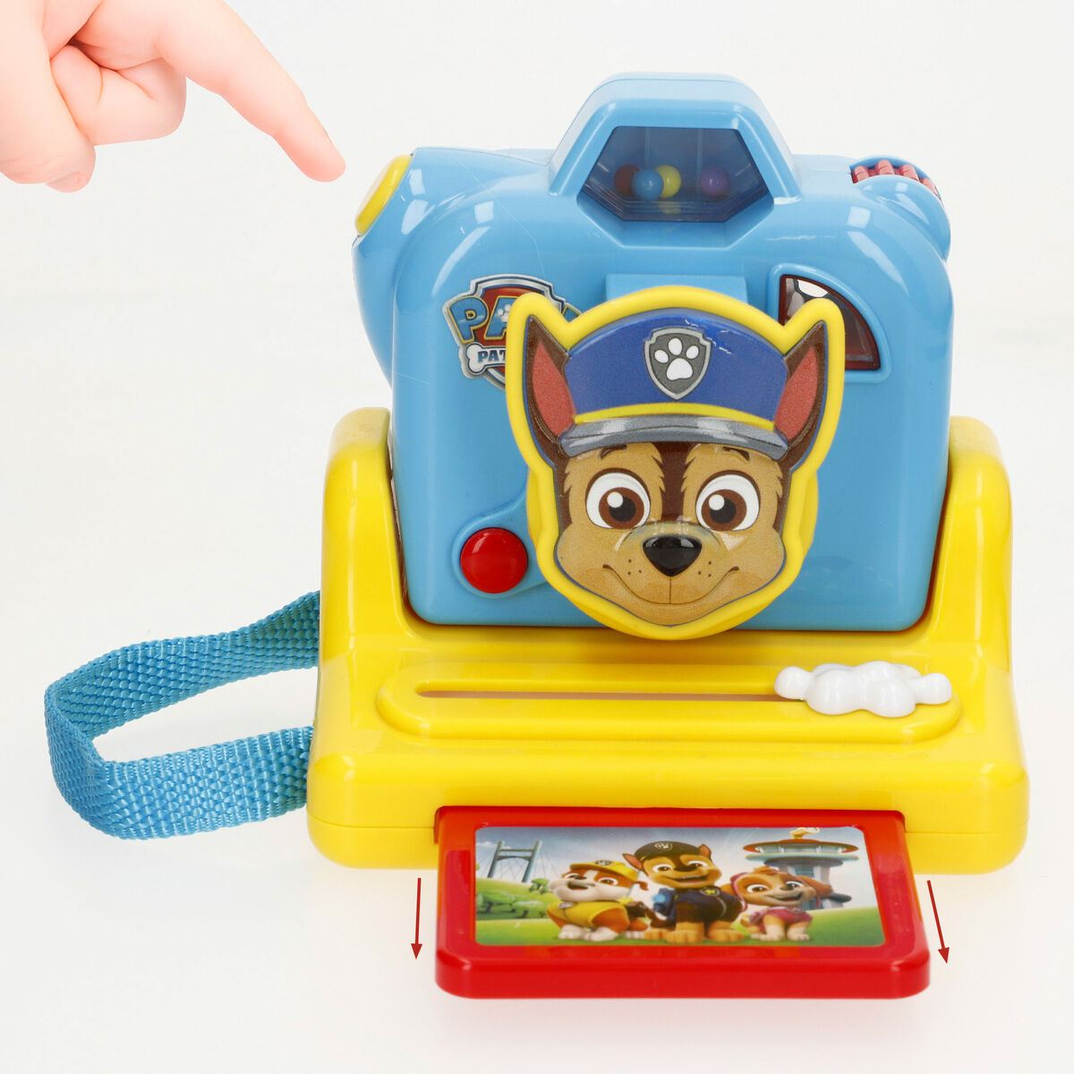 Cámara de fotos infantil The Paw Patrol Multicolor (4 Unidades)