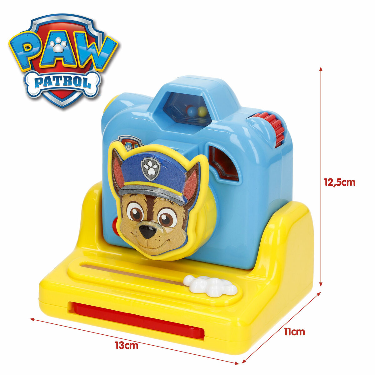 Cámara de fotos infantil The Paw Patrol Multicolor (4 Unidades)