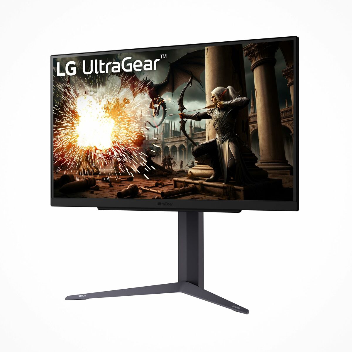 LG UltraGear™ de 27 pulgadas Monitor Gaming QHD de 200Hz | 1ms de tiempo de respuesta, Compatible con G-SYNC®, FreeSync™