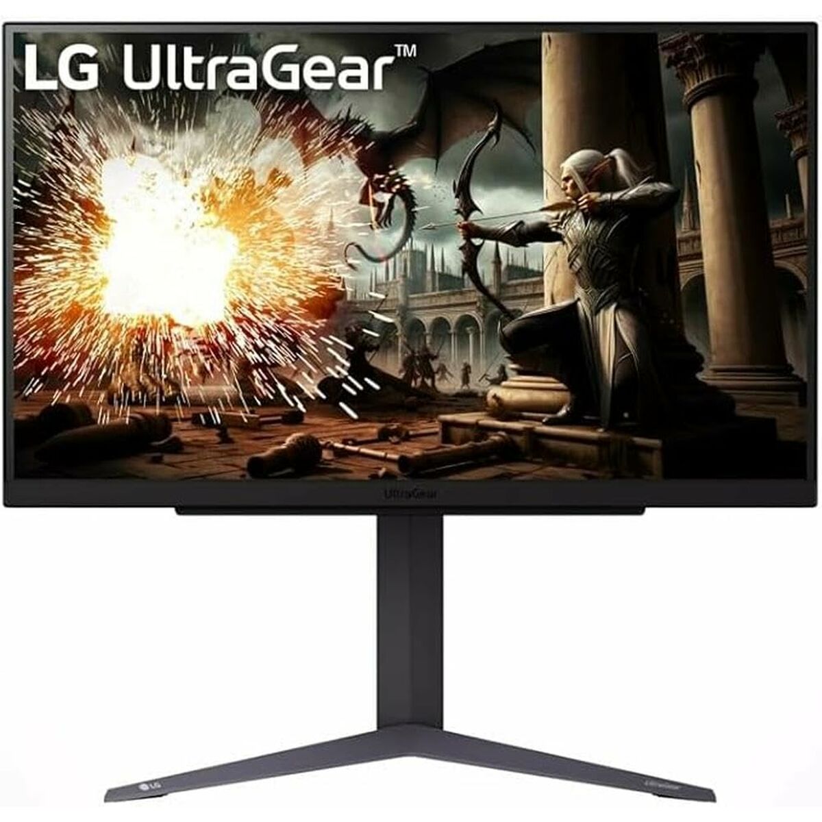 LG UltraGear™ de 27 pulgadas Monitor Gaming QHD de 200Hz | 1ms de tiempo de respuesta, Compatible con G-SYNC®, FreeSync™