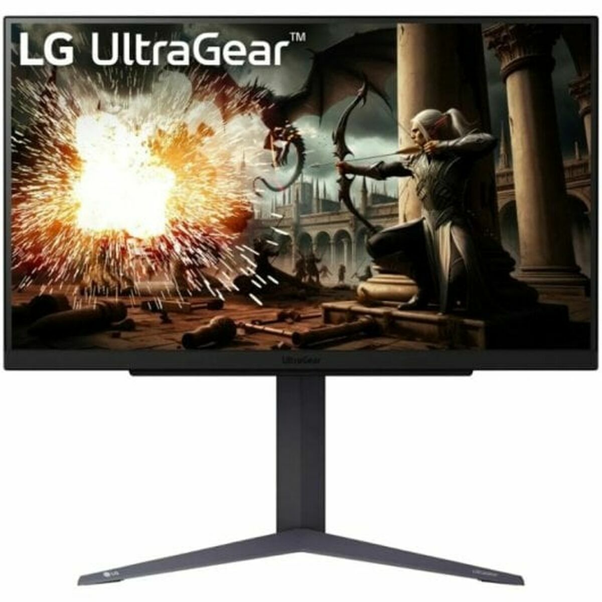 LG UltraGear™ de 27 pulgadas Monitor Gaming QHD de 200Hz | 1ms de tiempo de respuesta, Compatible con G-SYNC®, FreeSync™
