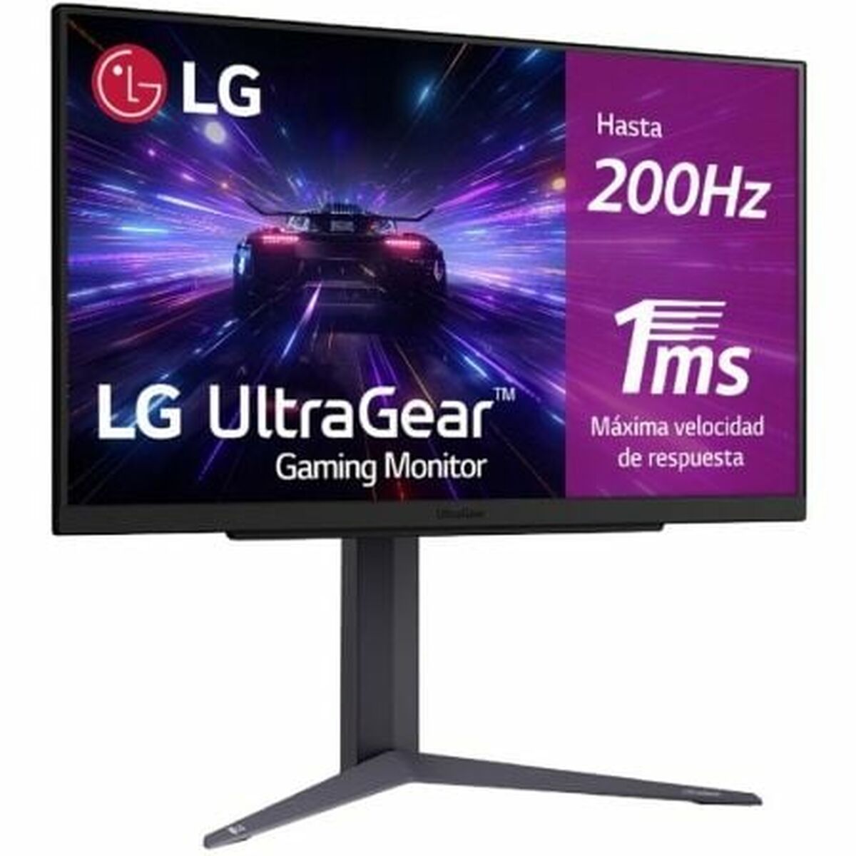 LG UltraGear™ de 27 pulgadas Monitor Gaming QHD de 200Hz | 1ms de tiempo de respuesta, Compatible con G-SYNC®, FreeSync™