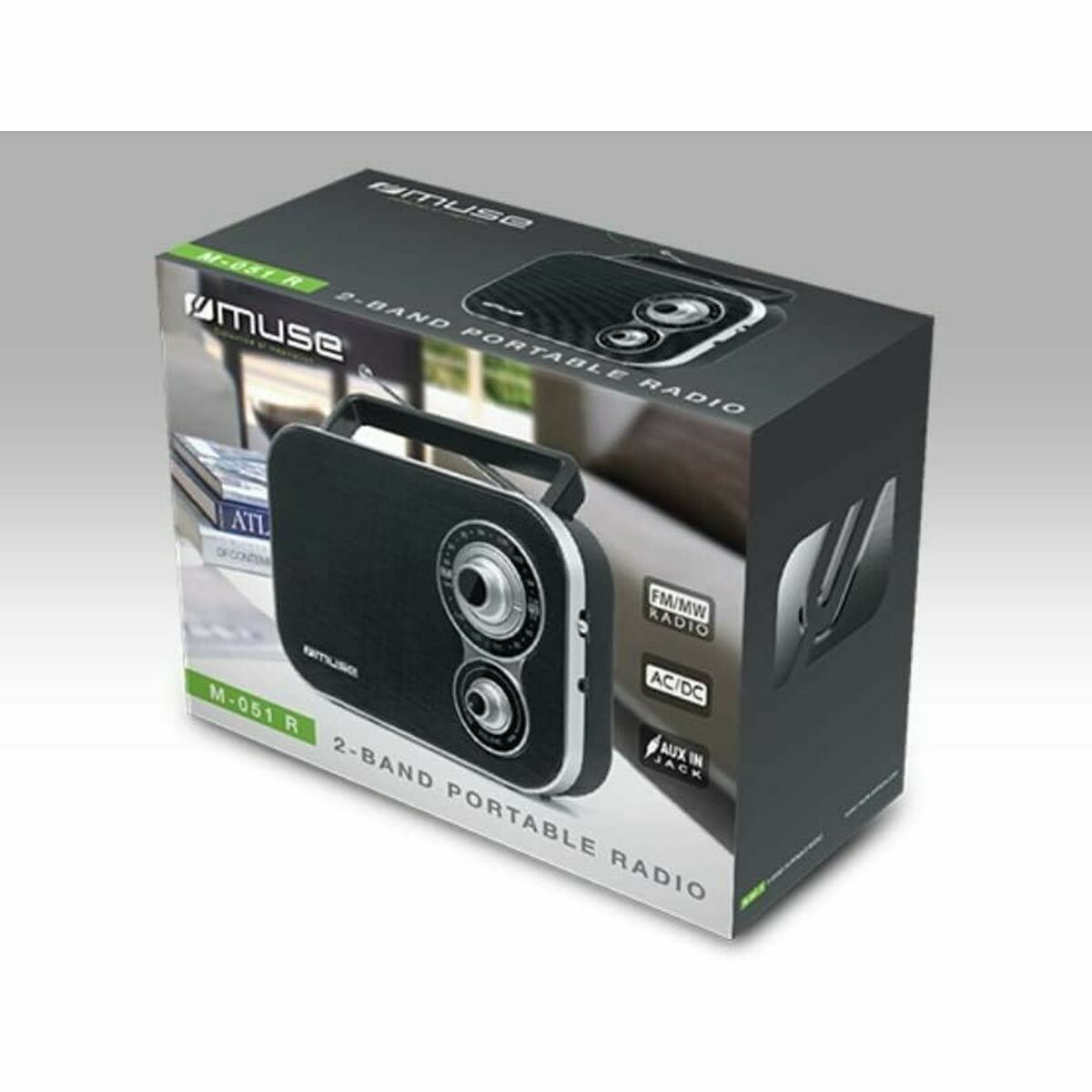 Radio Muse M051R NEGRO Negro