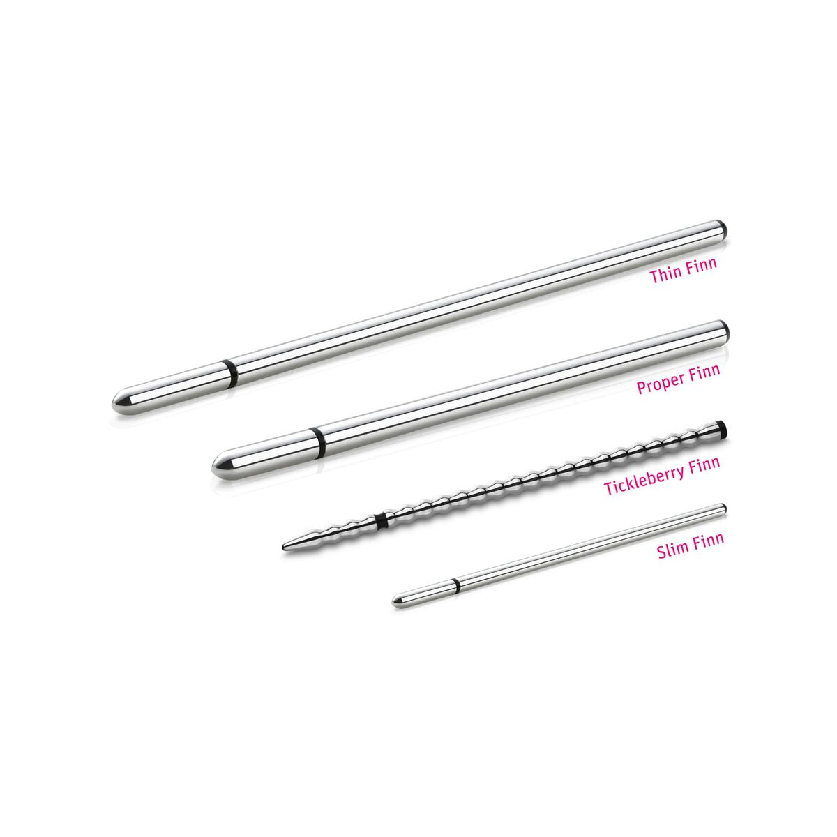 Estimulador Uretral de Aluminio Mystim MS46190 Plateado