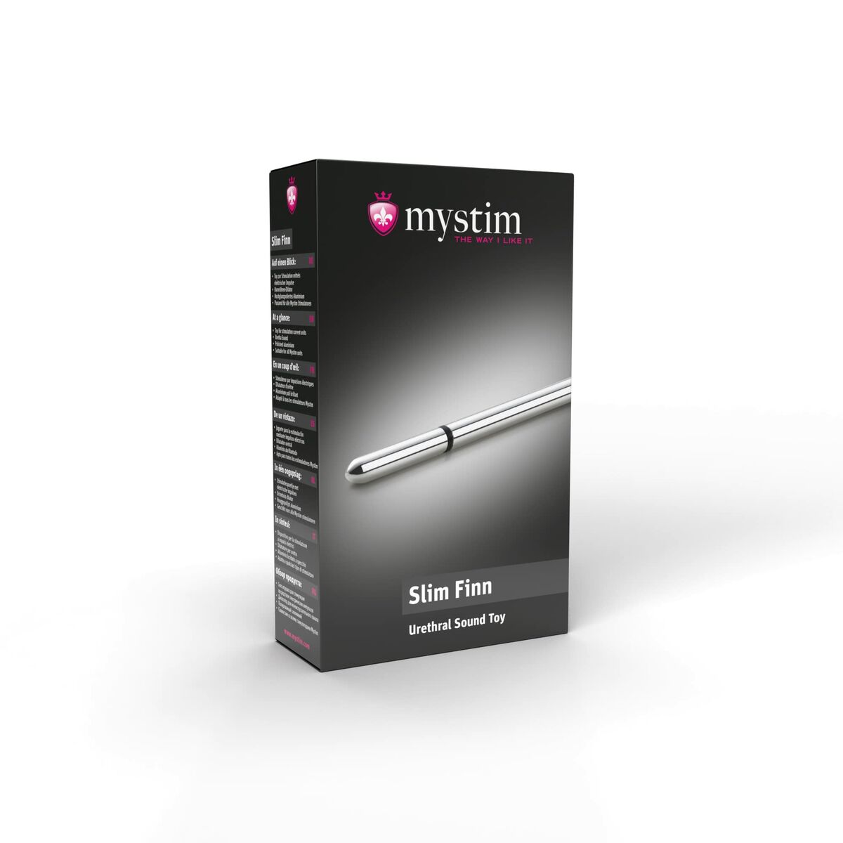 Estimulador Uretral de Aluminio Mystim MS46190 Plateado