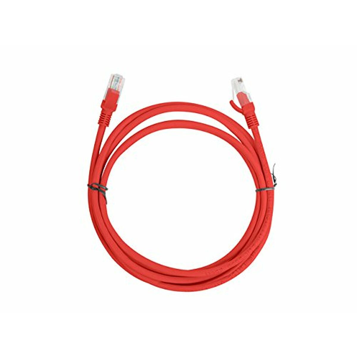 Cable de Red Rígido UTP Categoría 6 Lanberg PCU6-10CC-0200-R Rojo 2 m