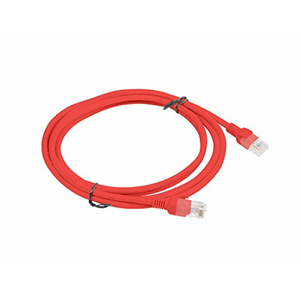 Cable de Red Rígido UTP Categoría 6 Lanberg PCU6-10CC-0200-R Rojo 2 m