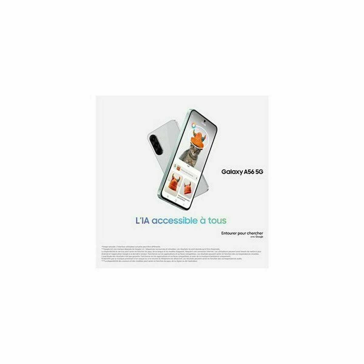 Smartphone Samsung SM-A566BZGAEUB Octa Core 8 GB RAM 128 GB Verde 6,7"