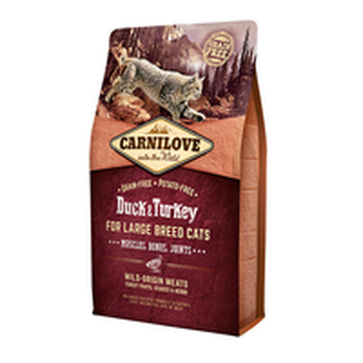 Comida para gato Carnilove Adulto Pato 6 Kg