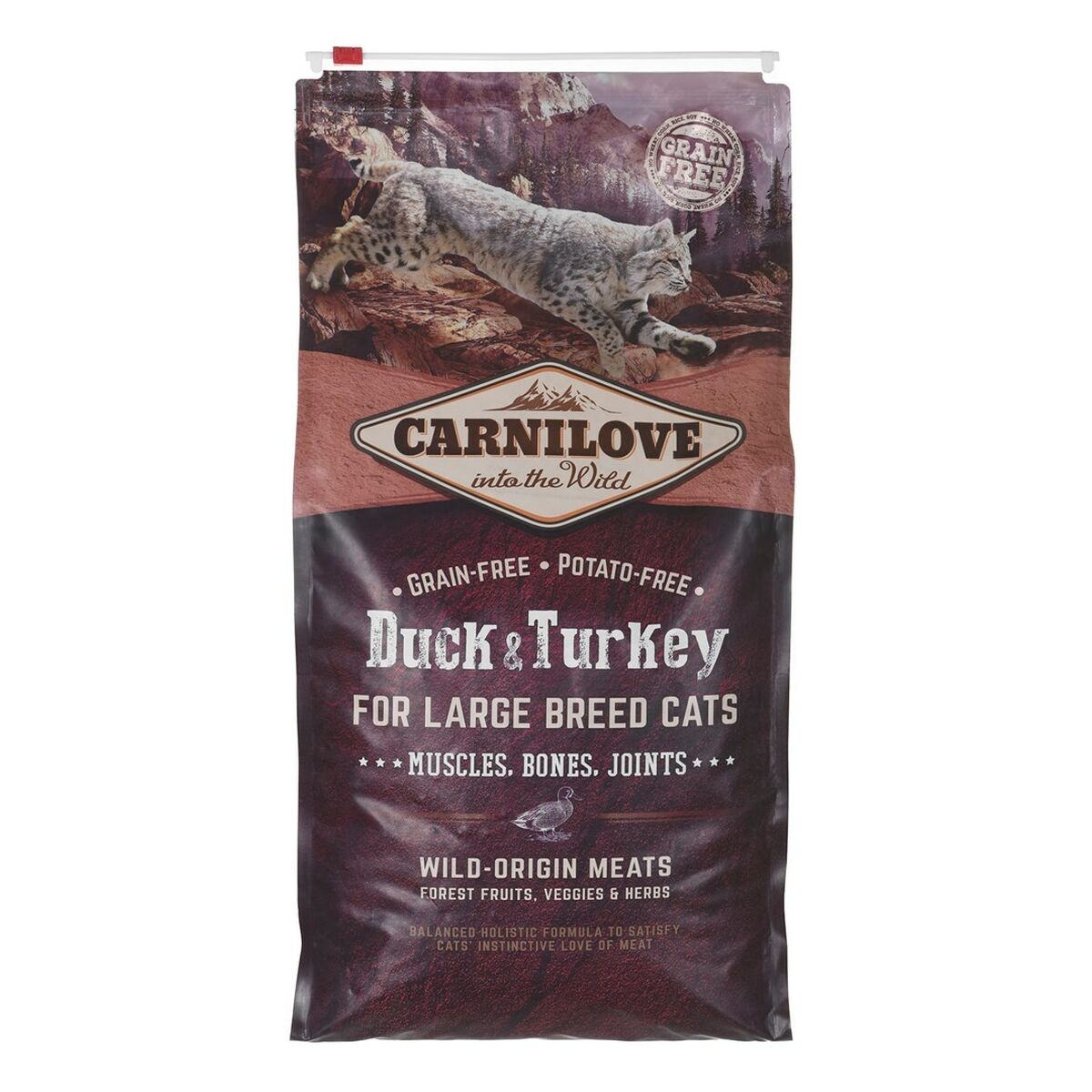 Comida para gato Carnilove Adulto Pato 6 Kg