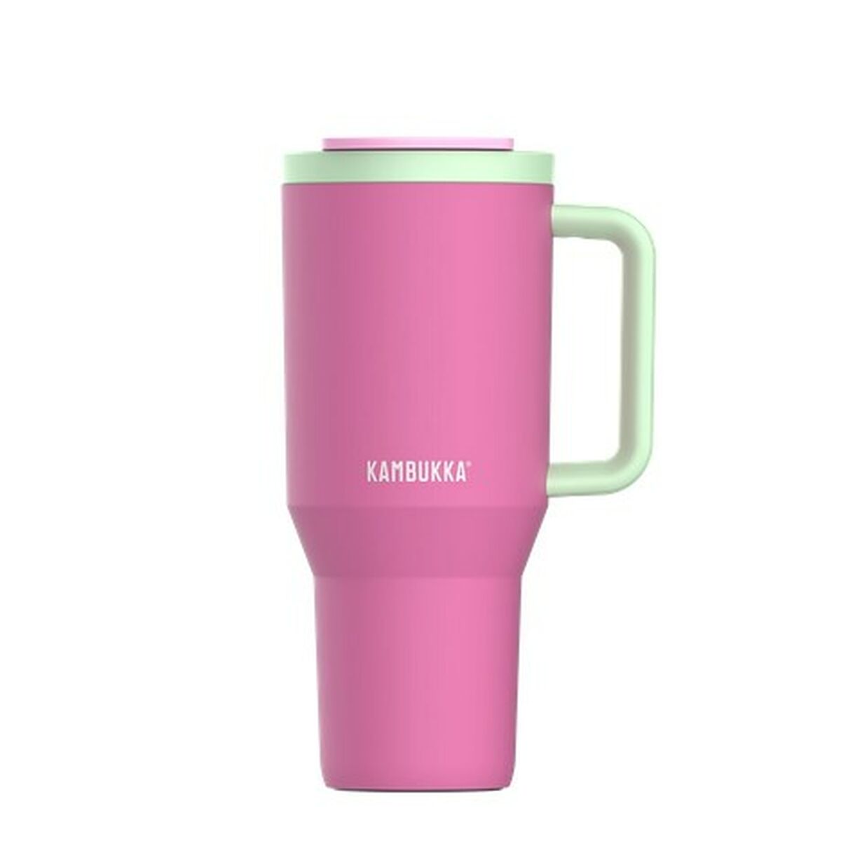 Taza Termo con Tapa Kambukka 11-08004 Verde Rosa Acero Inoxidable 950 ml