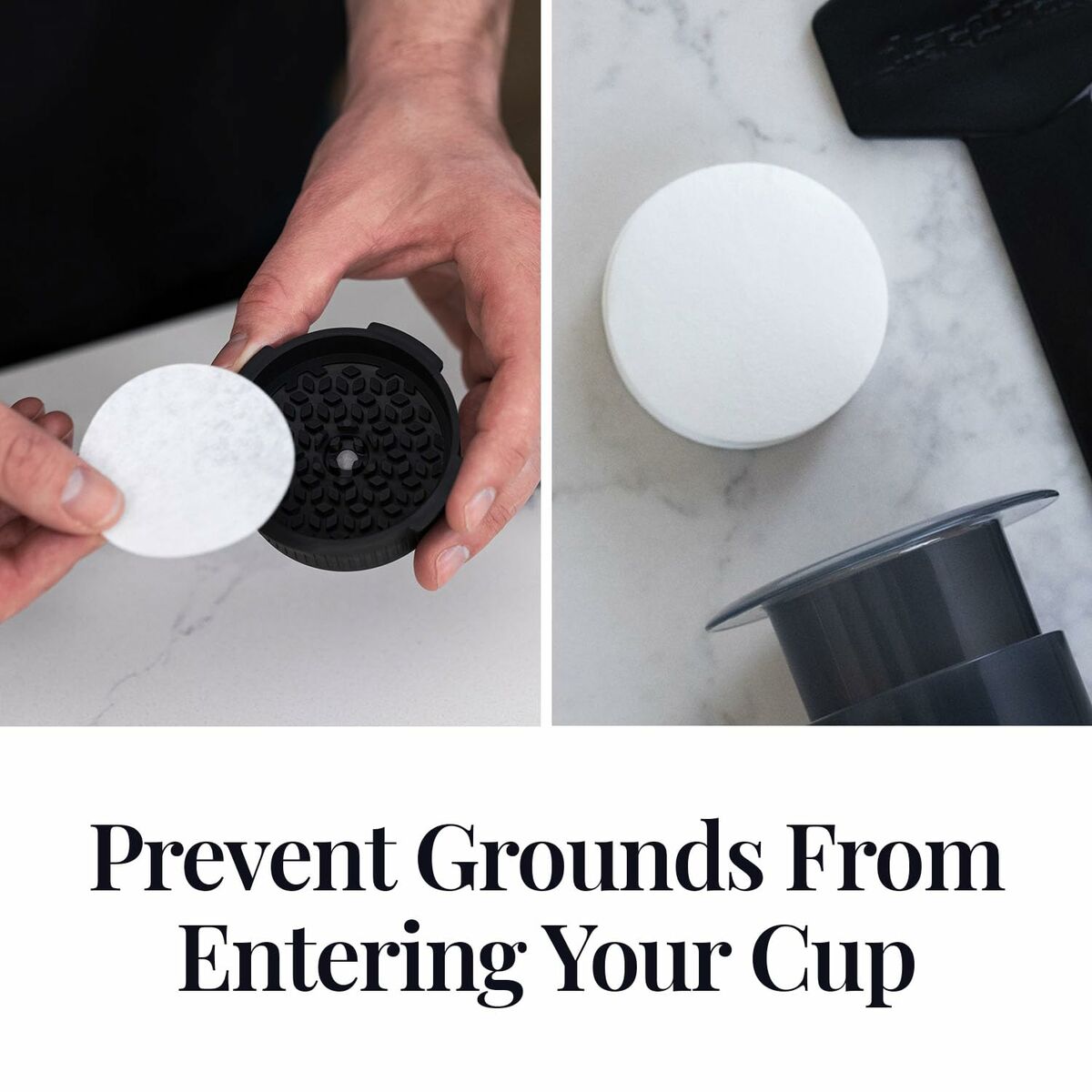 Filtros de café desechables Aeropress 81R24