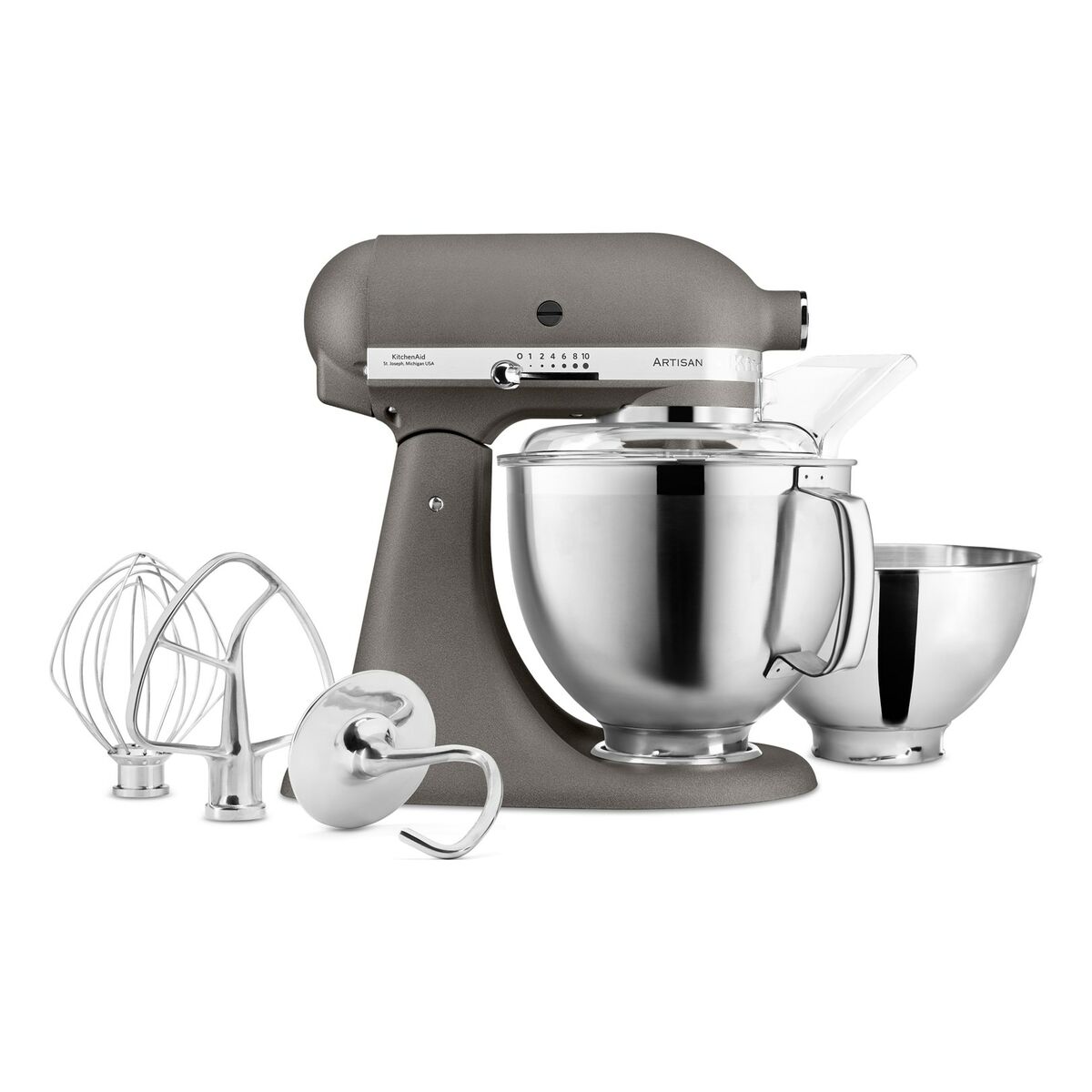 Robot de Cocina KitchenAid 5KSM185PSEGR Gris 300 W 4,8 L